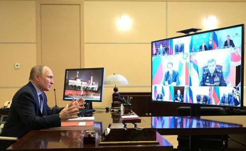 رایزنی پوتین با شورای امنیت روسیه برای پاسخ به تحریم‌های آمریکا