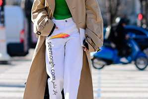 ست کردن شلوار جین سفید برای بهار 2021 با 5 ایده جالب و زیبا