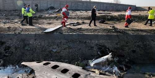 ادعای اوکراین درباره تحقیقات مربوط به سقوط هواپیمای اوکراینی