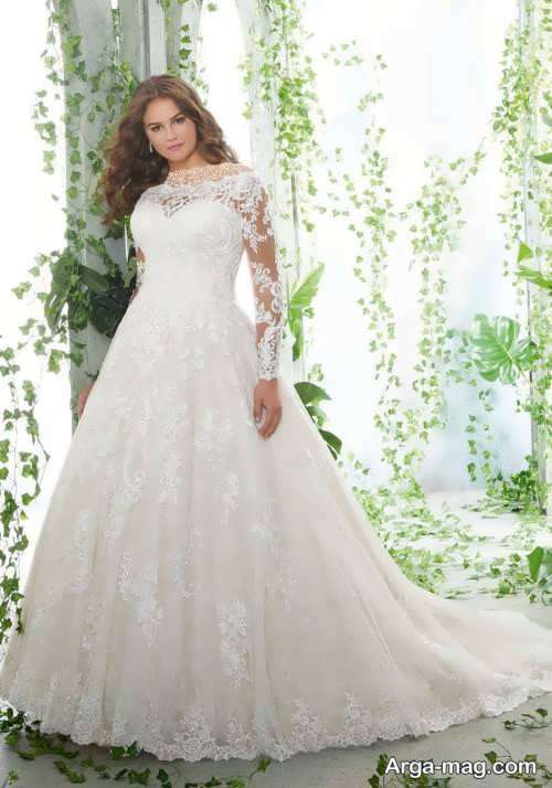 مدل لباس عروس کلاسیک و زیبا برای عروس خانم های جذاب و ساده پسند