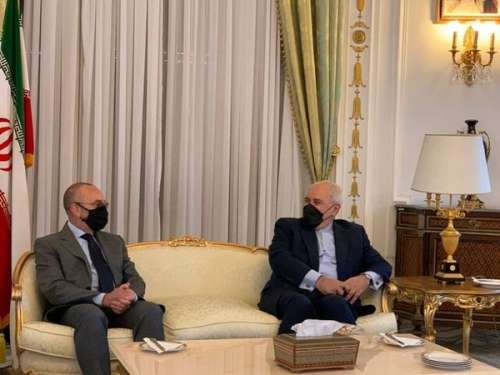 دیدار ظریف با رئیس کمیسیون سیاست خارجی مجلس سنای ایتالیا