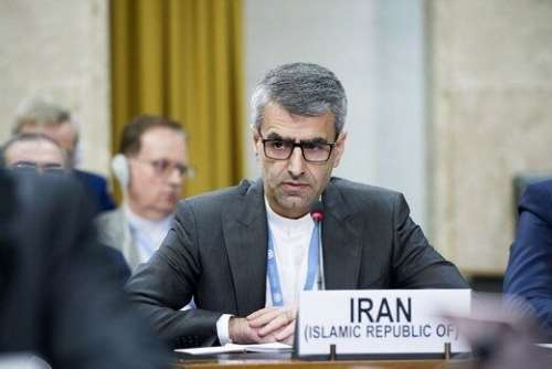 نطق نماینده ایران در ژنو علیه اسرائیل