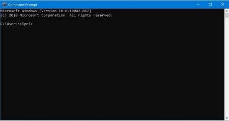 انواع روشهای باز کردن Command Prompt در ویندوز 10