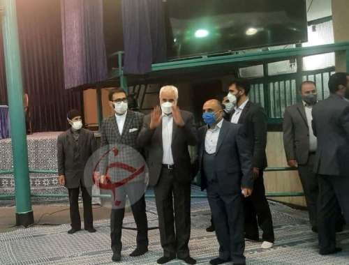وزیر جوان روحانی با خانواده پای صندوق آمد