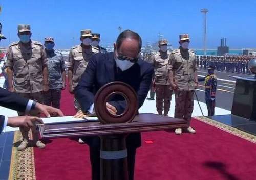 تصاویری از مدرنترین پایگاه نظامی مصر در مدیترانه