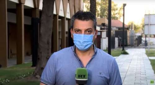 بازداشت خبرنگار آر تی توسط نیروهای امنیتی عراق
