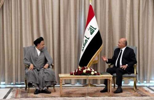 جزئیات دیدار محمود علوی با رئیس جمهور عراق