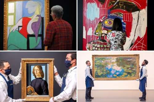 گران‌قیمت‌ترین آثار هنری سال ۲۰۲۱/ از نقاشی جنجالی پیکاسو تا اثر هنری کاملا دیجیتال