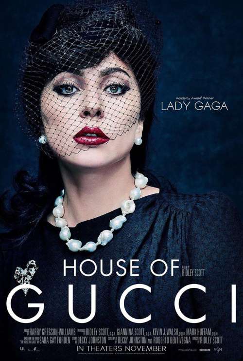 پوسترهای مختلف فیلم خاندان گوچی (House of Gucci) منتشر شد