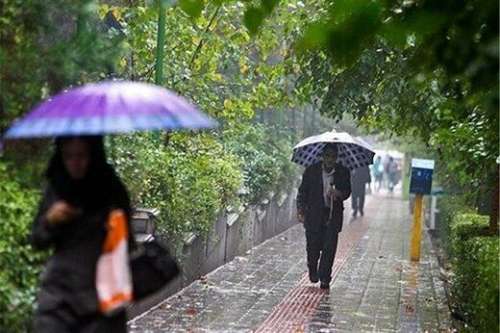 پیش‌بینی بارندگی در تهران