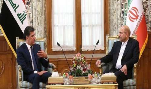 در دیدار قالیباف با رئیس اقلیم کردستان چه گذشت؟