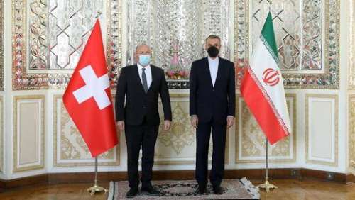 خبر امیرعبداللهیان از نهایی شدن جمع‌بندی‌های دولت در دیدار رئیس مجلس ملی سوئیس+عکس