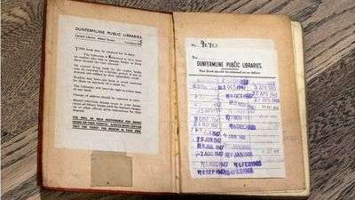 کتابی که با ۷۳ سال تاخیر به کتابخانه اسکاتلندی بازگشت