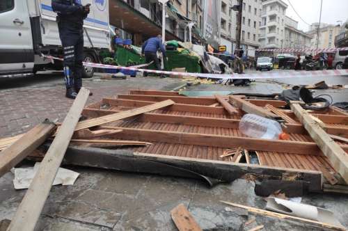 ۴ کشته و ۳۸ زخمی در طوفان سهمگین استانبول