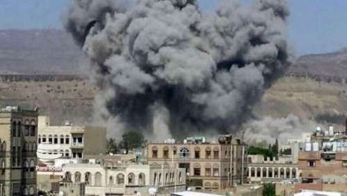 حمله هوایی ائتلاف سعودی به غیرنظامیان یمنی