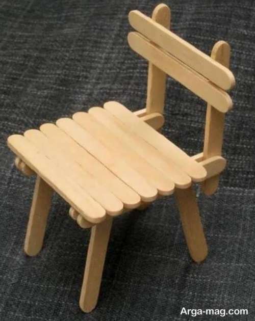 ساخت انواع کاردستی صندلی با وسایل ساده