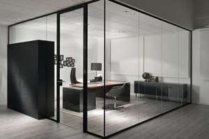 پارتیشن شیشه ای + پارتیشن شیشه ای برای دفترکار بهترین گزینه فضاسازی