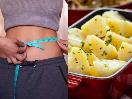 غذای رژیمی با سیب زمینی آب پز/ سیب زمینی را به این روش بپزید تا سریع وزن کم کنید