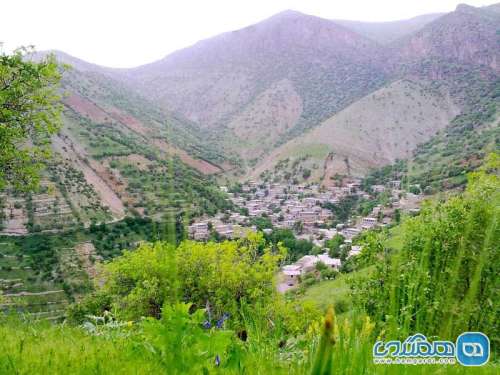 روستای ساتیاری پاوه؛ نگین سبز و زیبای رشته کوه های زاگرس