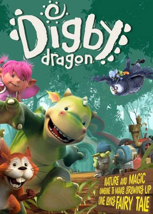 دانلود انیمیشن دیگبی اژدها Digby Dragon 2016-2019