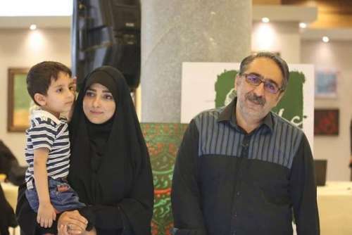 انتشار قاب عاشقانه ستاره سادات قطبی در تولد همسرش شهرام شکیبا