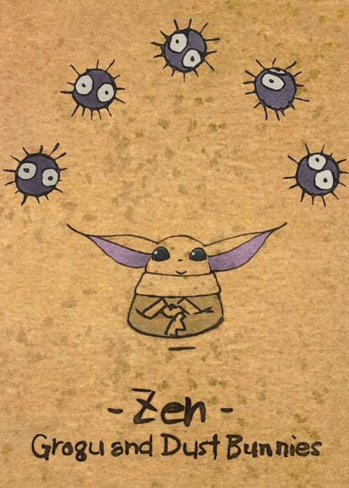 دانلود انیمیشن Zen: Grogu and Dust Bunnies 2022