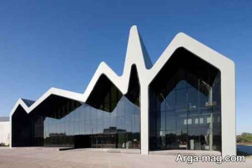 موزه ریورساید اسکاتلند با معماری عجیب و غریب