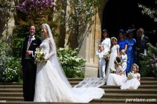 مراسم ازدواج عضو خاندان سلطنتی انگلیس + تصاویر