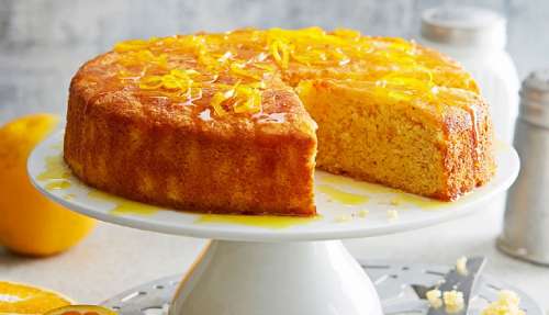 طرز تهیه کیک پرتقالی زعفرانی مجلسی با طعم فوق العاده