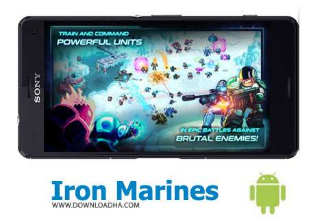 دانلود Iron Marines v1.5.5 – بازی استراتژیک آیرون مارینز برای اندروید