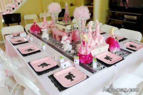 تم تولد باربی با تزئینات محبوب و جذاب برای دختر بچه ها