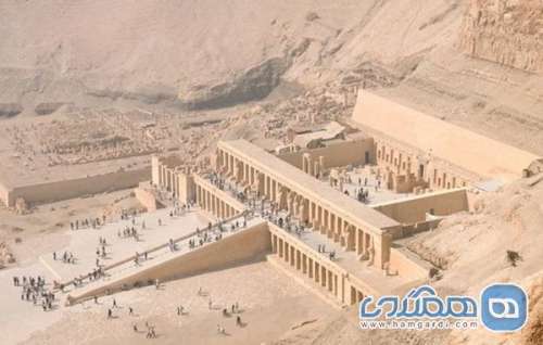 معبد حتشپسوت یکی از معابد دیدنی مصر به شمار می رود