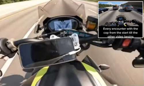 انتشار ویدیو جذاب تعقیب و گریز یک موتورسوار در تیک تاک باعث دستگیری اش شد + ویدیو