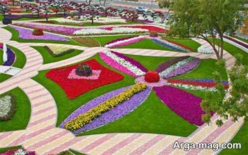 باغ گل های کرمانشاه محیطی تماشایی برای علاقه مندان به گل و گیاه