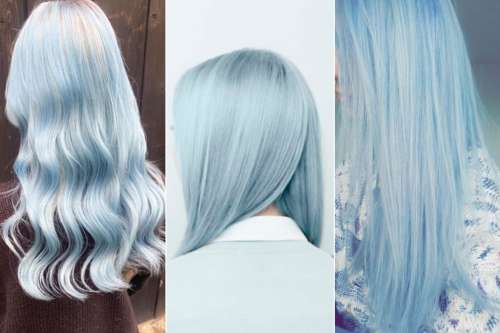 ۴۵ مدل رنگ مو آبی یخی دخترانه جدید ۱۴۰۲ بسیار شیک و فانتزی
