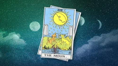 معنی کارت ماه در تاروت کبیر؛ تفسیر دقیق و کامل کارت The Moon