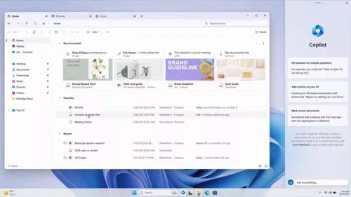 مایکروسافت File Explorer جدید ویندوز 11 با ظاهر مدرن معرفی را به‌نمایش گذاشت