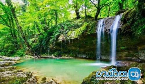 آبشار زال یکی از دیدنی های استان مازندران است
