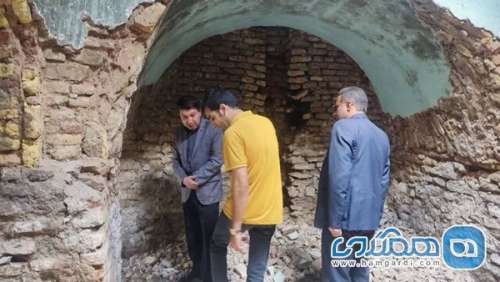 مرمت گرمابه تاریخی قلعه خان در مانه و سملقان شروع شد