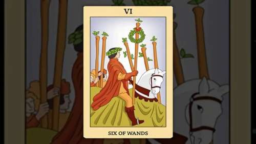 معنی کارت شش چوبدست در تاروت؛ تفسیر دقیق و کامل Six of Wands