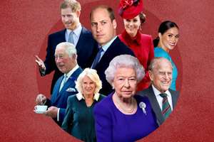 عکس خنده دار از خانواده سلطنتی انگلیس!!