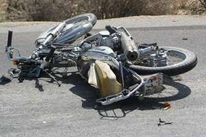 مرگ راکب 12 ساله با واژگونی موتورسیکلت