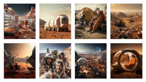 تماشا کنید: تصاویر زندگی انسان در مریخ ؛ جامعه بشری در سیاره سرخ چگونه است؟