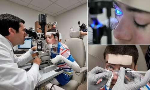 پسر نابینا ۱۴ ساله با استفاده از قطره ویروس تبخال غیرفعال بینایی خود را بازیافت