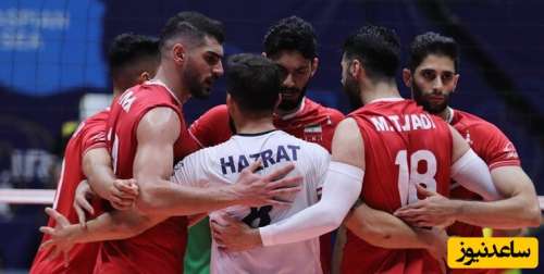 پیروزی والیبال ایران مقابل عراق با اتفاقی دور از انتظار