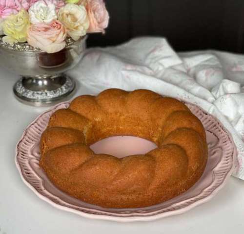 طرز تهیه کیک بادام و گلاب | کیک عصرانه خوشمزه