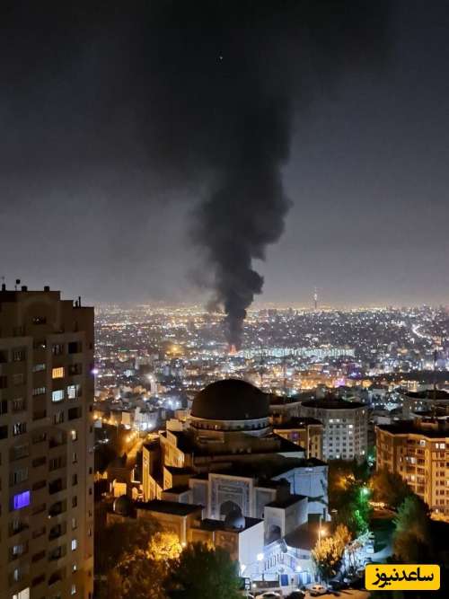 آتش سوزی مهیب در یکی از انبارهای باتری سازی وابسته به وزارت دفاع