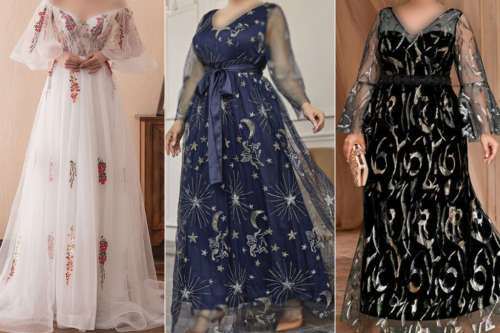 با دیدن این ۳۰ مدل لباس مجلسی توری بلند زنانه جدید ۱۴۰۲ دیگه نگران این نباش که برای مهمونی چی بپوشی