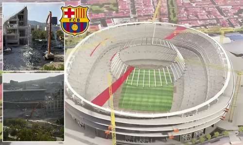 رونمایی از برنامه بلندپروازنه باشگاه بارسلونا برای بازسازی ورزشگاه نیوکمپ + ویدئو