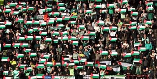 طرح متفاوت حمایت کویتی ها از فلسطین | حمایت فوتبالی کویتی ها از فلسطین